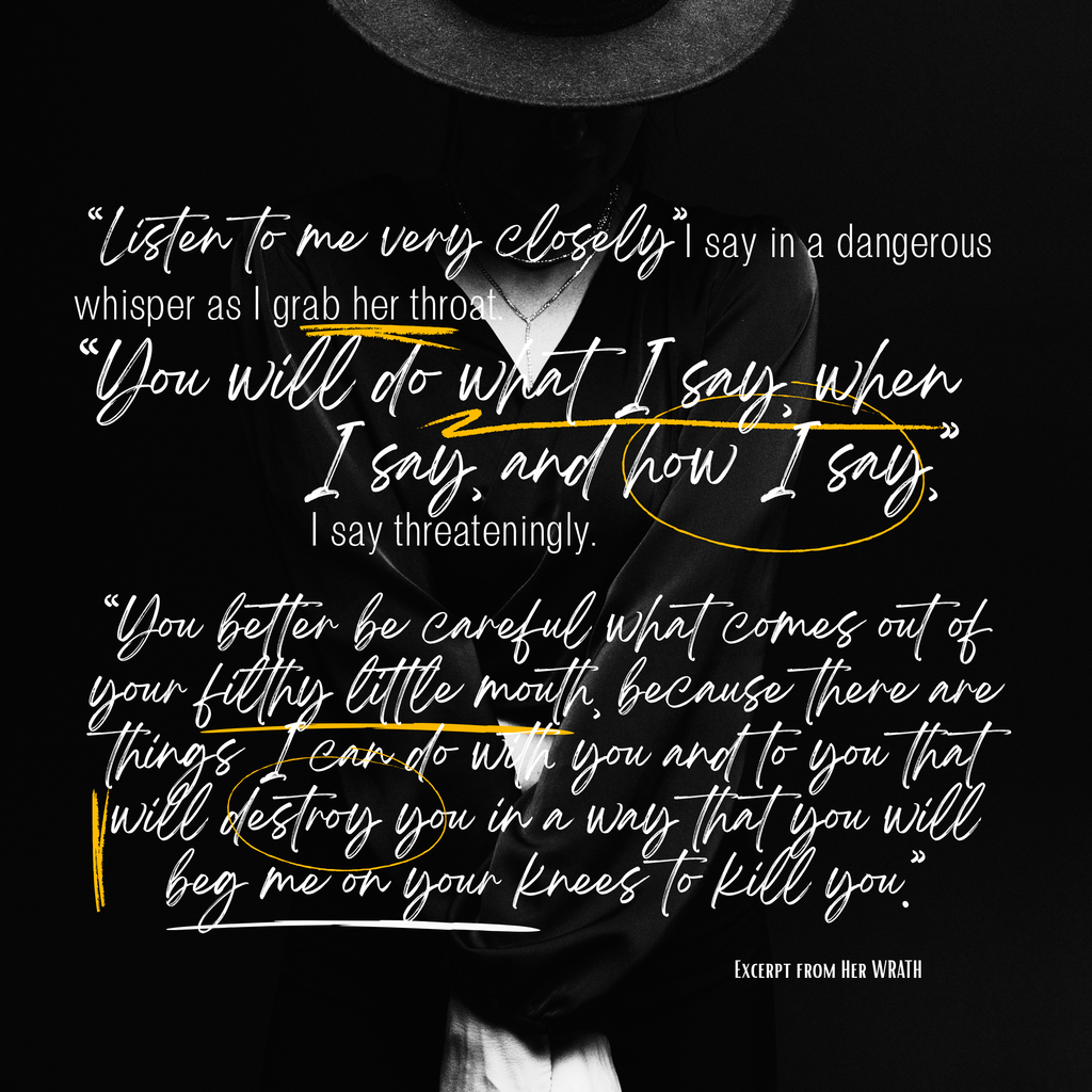shows a quote from the book her Warth