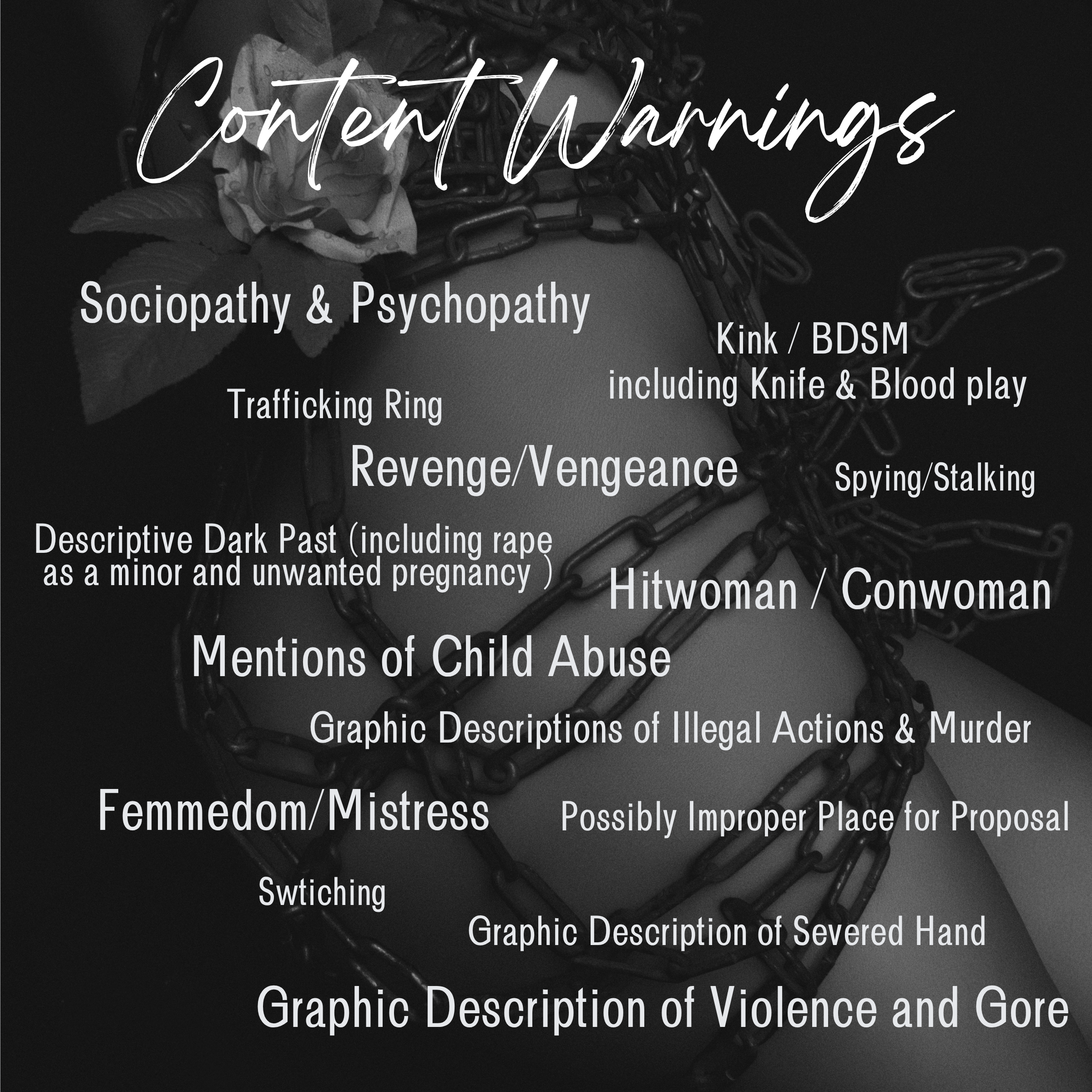 List of content warnings her greed